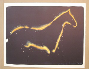 Burning Horse (large) 1986